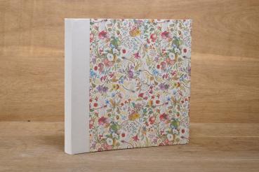 Elegantes Fotoalbum mit Libellen und Blumen aus der Schreibweise - Manufaktur